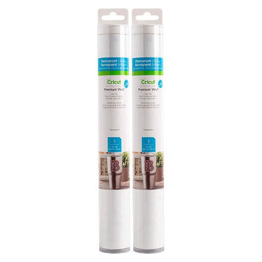 Premium Vinyl™ Permanent, Transparent (2Pack)